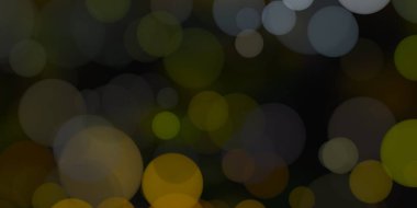 Bokeh ışıkları ile soyut arkaplan