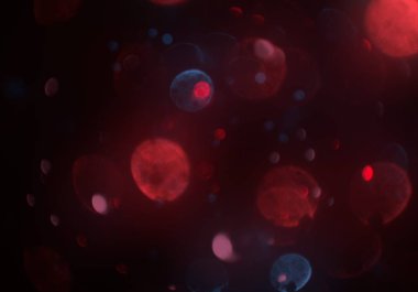 bokeh abstact arka plan ile galaksi