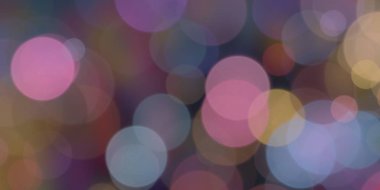 Bokeh ile soyut arkaplan