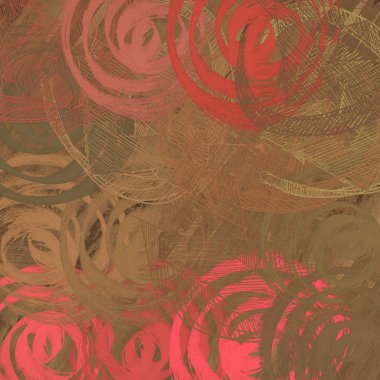 kopya alanı ile arka plan için sanatsal renkli illüstrasyon