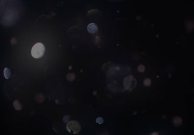 bokeh abstact arka plan ile galaksi