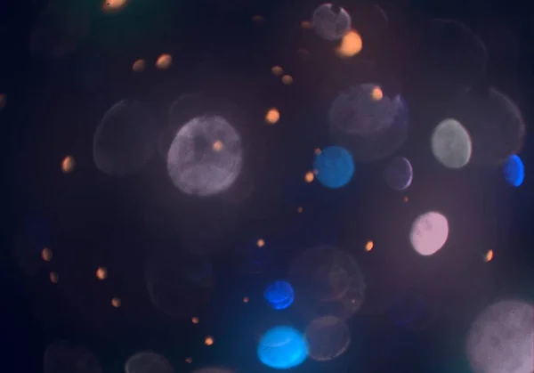 Fondo Pantalla Abstracto Con Luces Bokeh — Foto de Stock