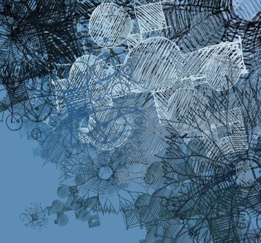 farklı desenler ile soyut arka plan