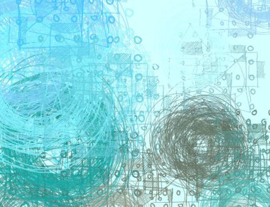 Metnin için alanı olan soyut arkaplan