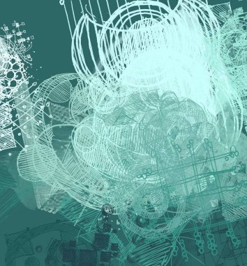 farklı desenler ile soyut arka plan