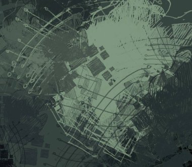 farklı desenlere sahip soyut grunge arkaplanı