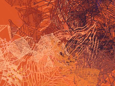 farklı desenlere sahip soyut grunge arkaplanı