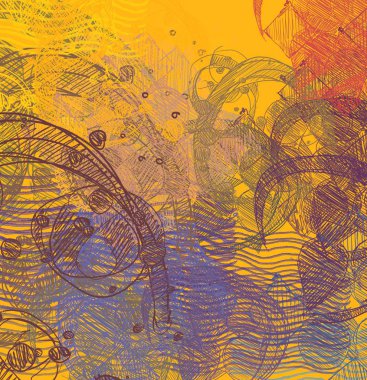 farklı desenlere sahip soyut grunge arkaplanı