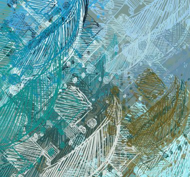 Metin için alanı olan soyut grunge arkaplanı