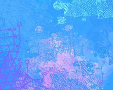 farklı desenlere sahip soyut grunge arkaplanı