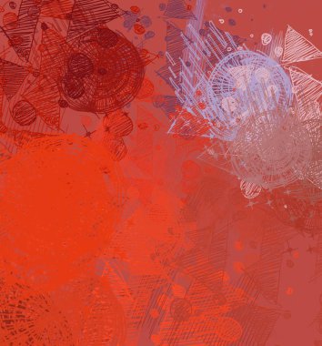 metin için boşluk ile soyut kırmızı arka plan