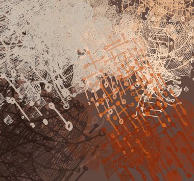 Metnin için alanı olan grunge arkaplanı