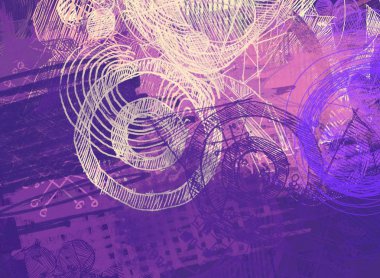 Metnin için alanı olan soyut arkaplan