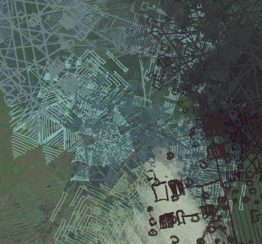 farklı desenlere sahip soyut grunge arkaplanı