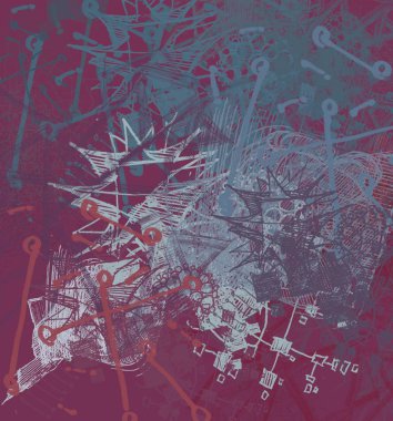 metin için alanı olan grunge arkaplanı