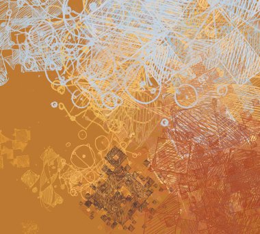 Metnin için alanı olan soyut arkaplan