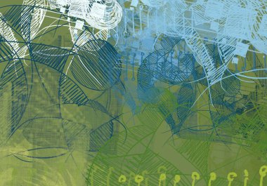 metin için alanı olan grunge arkaplanı