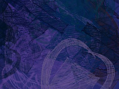 Metnin için alanı olan soyut arkaplan