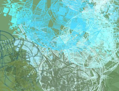 Metnin için alanı olan soyut arkaplan