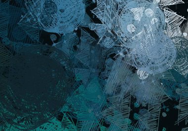 Metnin için alanı olan soyut arkaplan