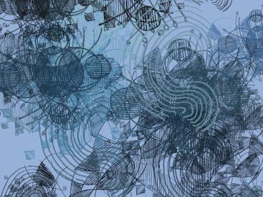 Çiçek desenli soyut arkaplan