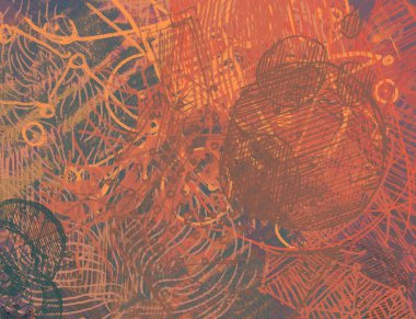 Metnin için alanı olan soyut arkaplan