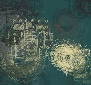 metin için alanı olan grunge arkaplanı