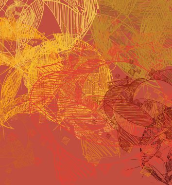 metin için alanı olan grunge arkaplanı