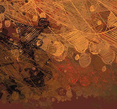 metin için alanı olan grunge arkaplanı