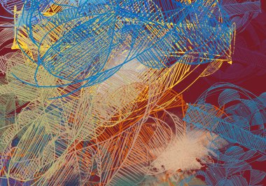 metin için alanı olan grunge arkaplanı