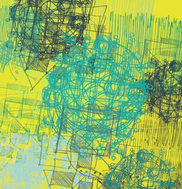 farklı desenler ile grunge arka plan