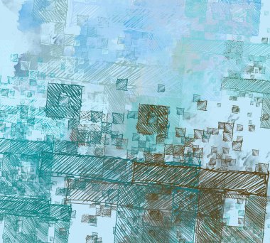 Farklı renk kalıplarına sahip soyut grunge arkaplanı