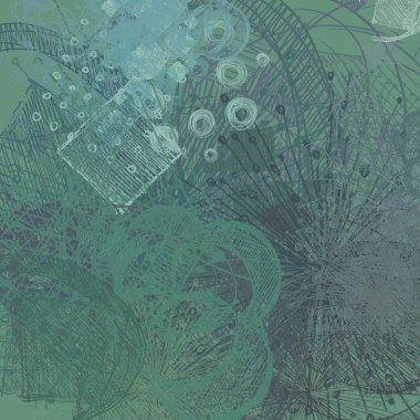 Vintage desenleri ile soyut arka plan