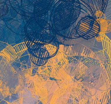 Çiçek desenli soyut arkaplan