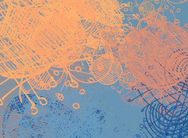 Çiçek desenli soyut arkaplan