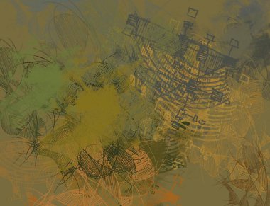 Farklı renk kalıplarına sahip soyut grunge arkaplanı