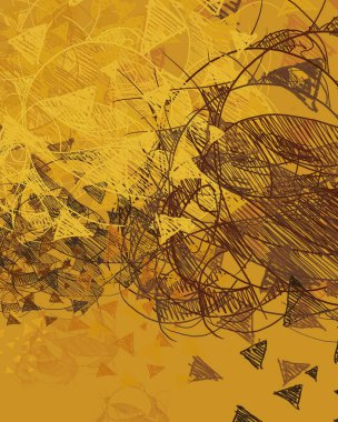 Vintage desenleri ile soyut arka plan