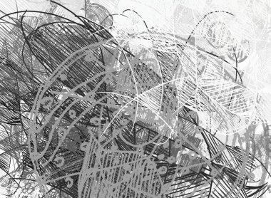 Vintage desenleri ile soyut arka plan