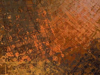 Vintage desenler ile eski grunge arka plan