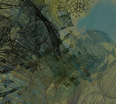 Farklı renk kalıplarına sahip soyut arkaplan