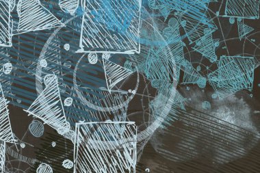 Metin için alanı olan soyut arkaplan