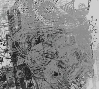 Metin için alanı olan soyut grunge arkaplanı