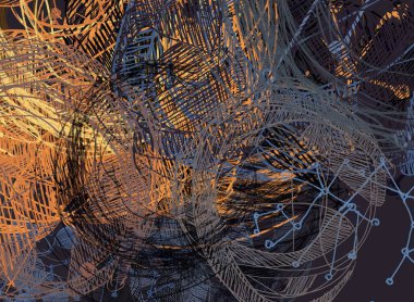 Tasarımınız için alanı olan soyut arkaplan