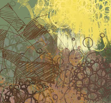 Metin için alanı olan soyut arkaplan