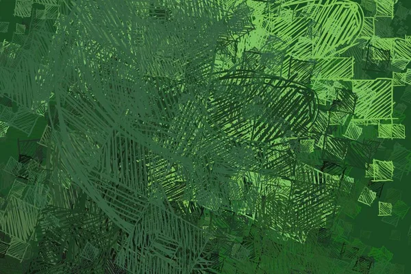 Abstrakter Hintergrund Mit Grünen Farbmustern — Stockfoto