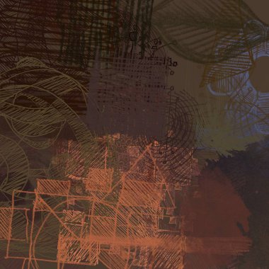 farklı desenler ile vintage grunge arka plan