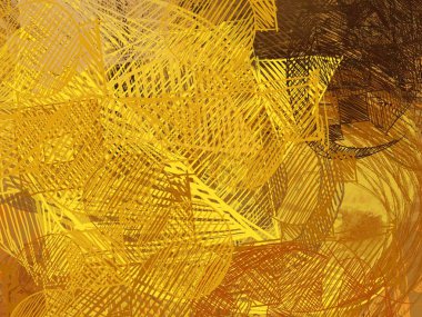 altın yaprakları ile soyut arka plan