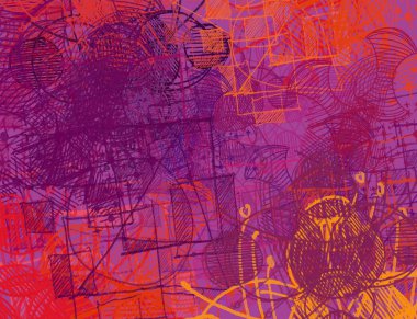 farklı renk desenleri ile grunge sanat arka plan