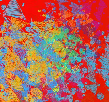 Metin için alanı olan soyut arkaplan