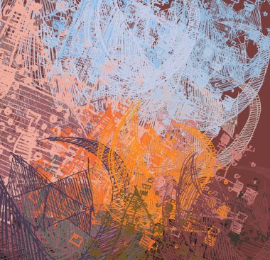 Metin için alanı olan soyut arkaplan